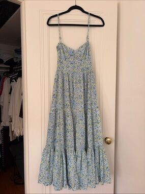 American Eagle Outfitters | Dresses | American Eagle Sunchaser Knit Tie Shoulder Boho Maxi Dress